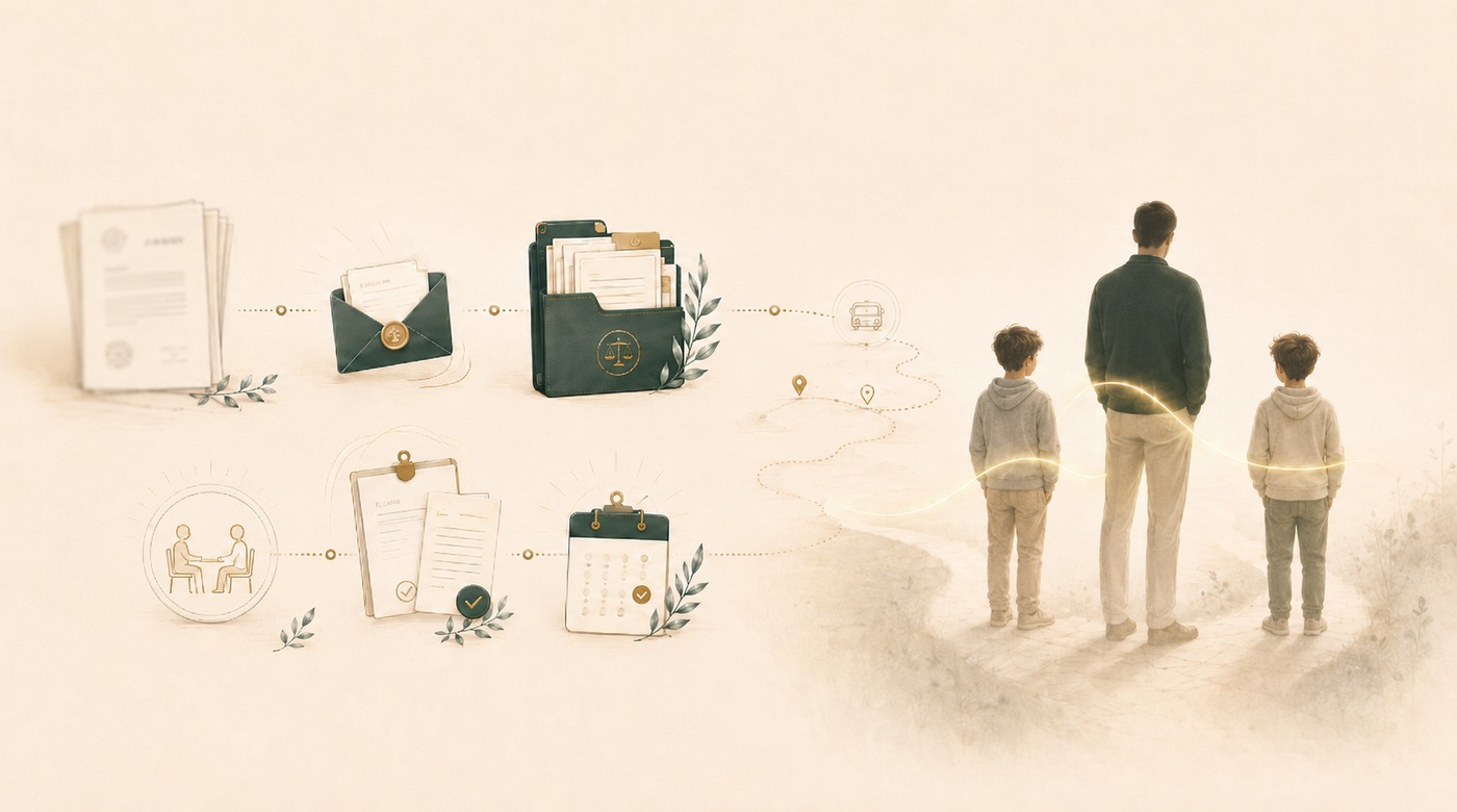 Illustration : des actes concrets qui mènent à un lien retrouvé